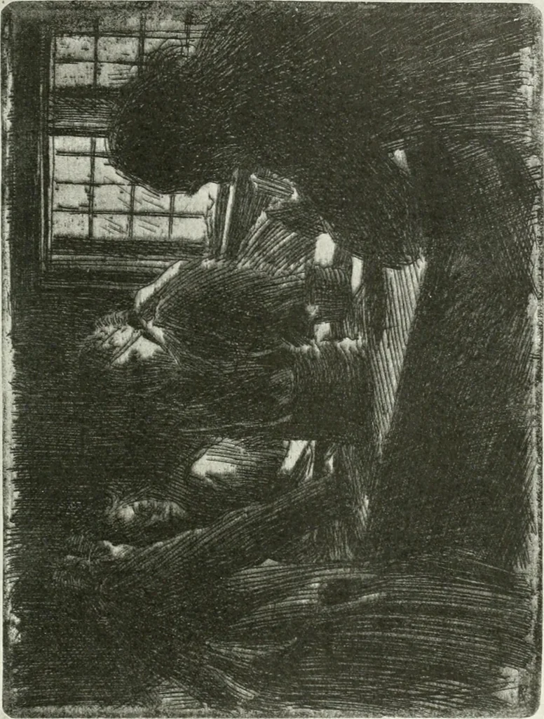 An illustration from Studio international, 1893, leaf 90