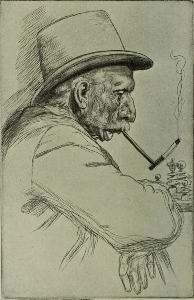 An illustration from Studio international, 1893, leaf 101