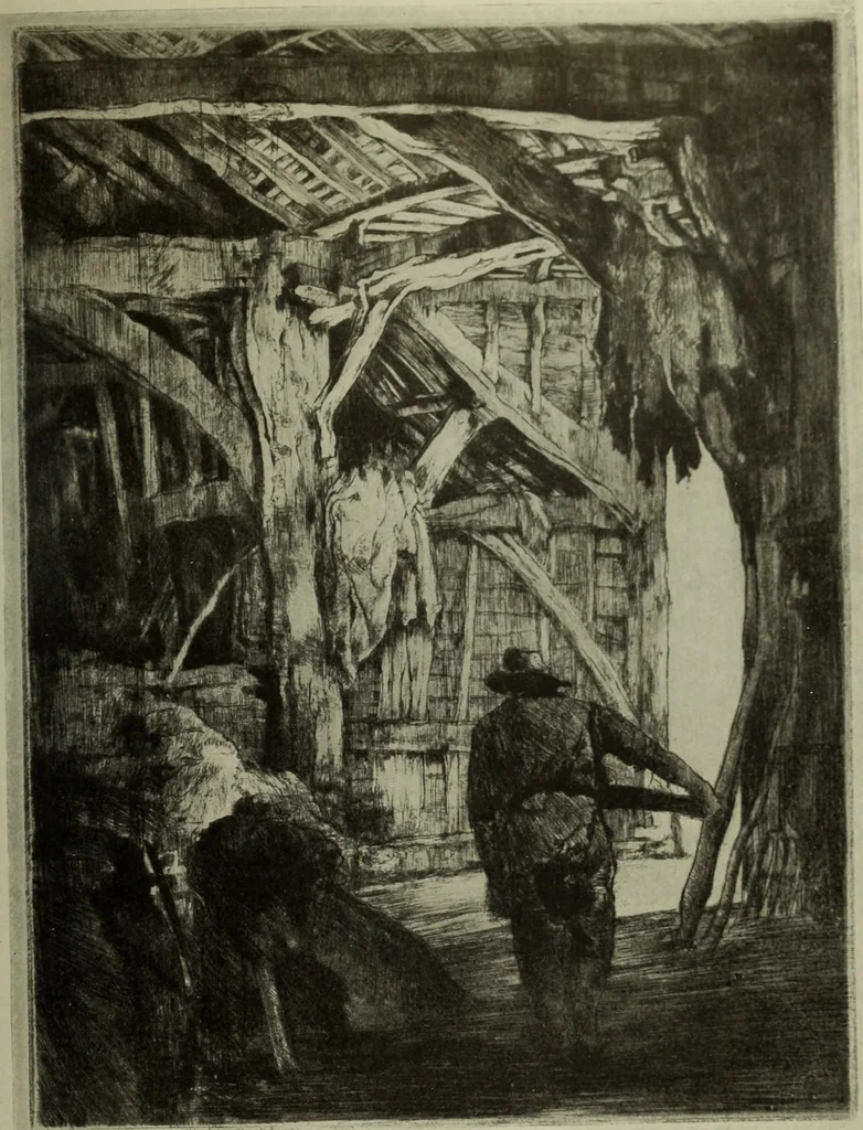 An illustration from Studio international, 1893, leaf 102