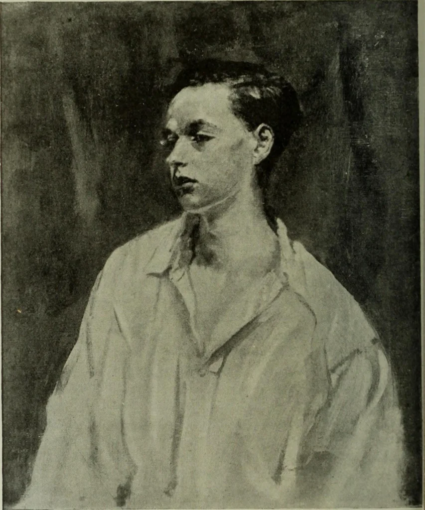 An illustration from Studio international, 1893, leaf 105