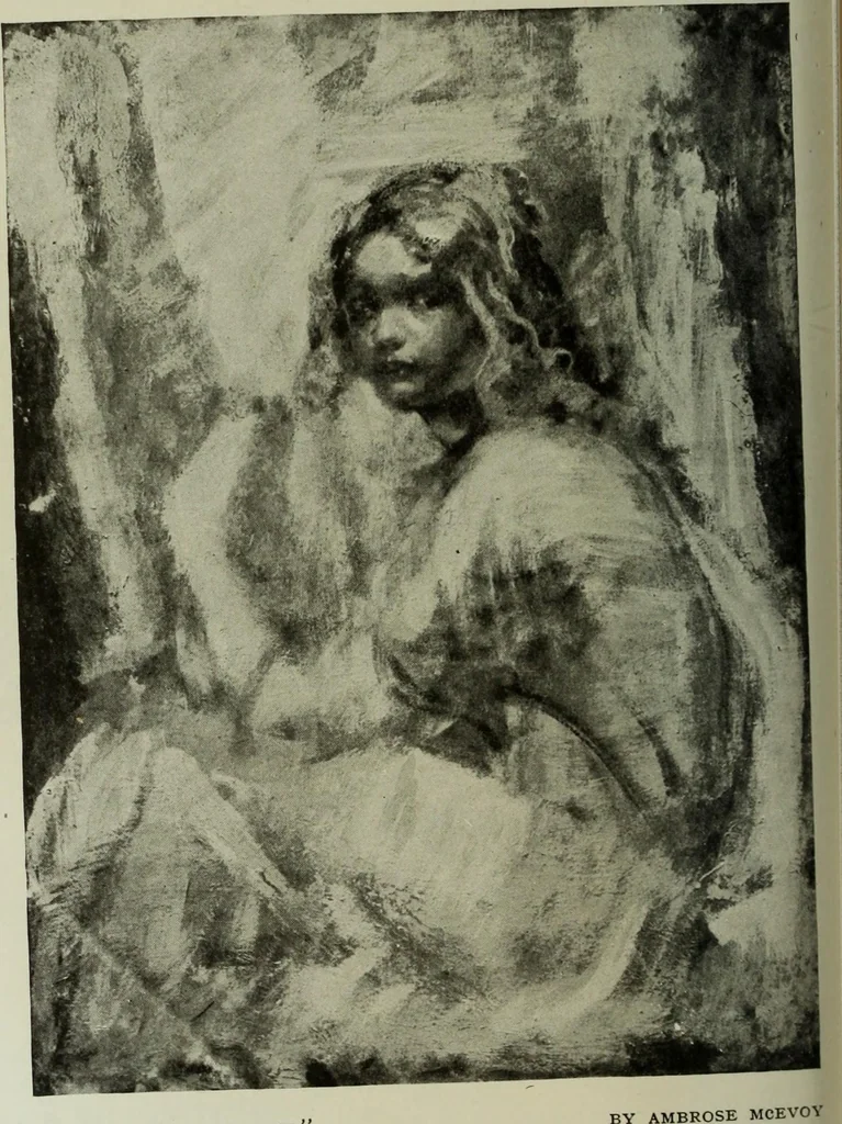 An illustration from Studio international, 1893, leaf 113