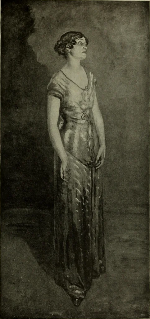 An illustration from Studio international, 1893, leaf 116