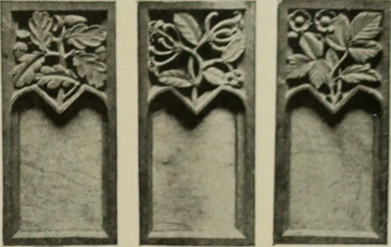 An illustration from Studio international, 1893, leaf 124