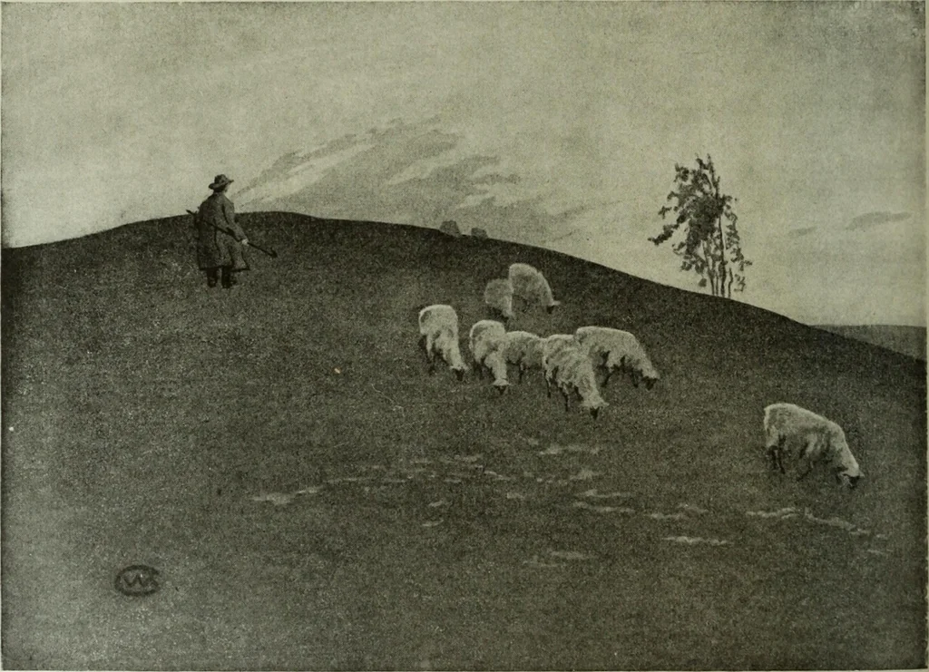 An illustration from Studio international, 1893, leaf 141