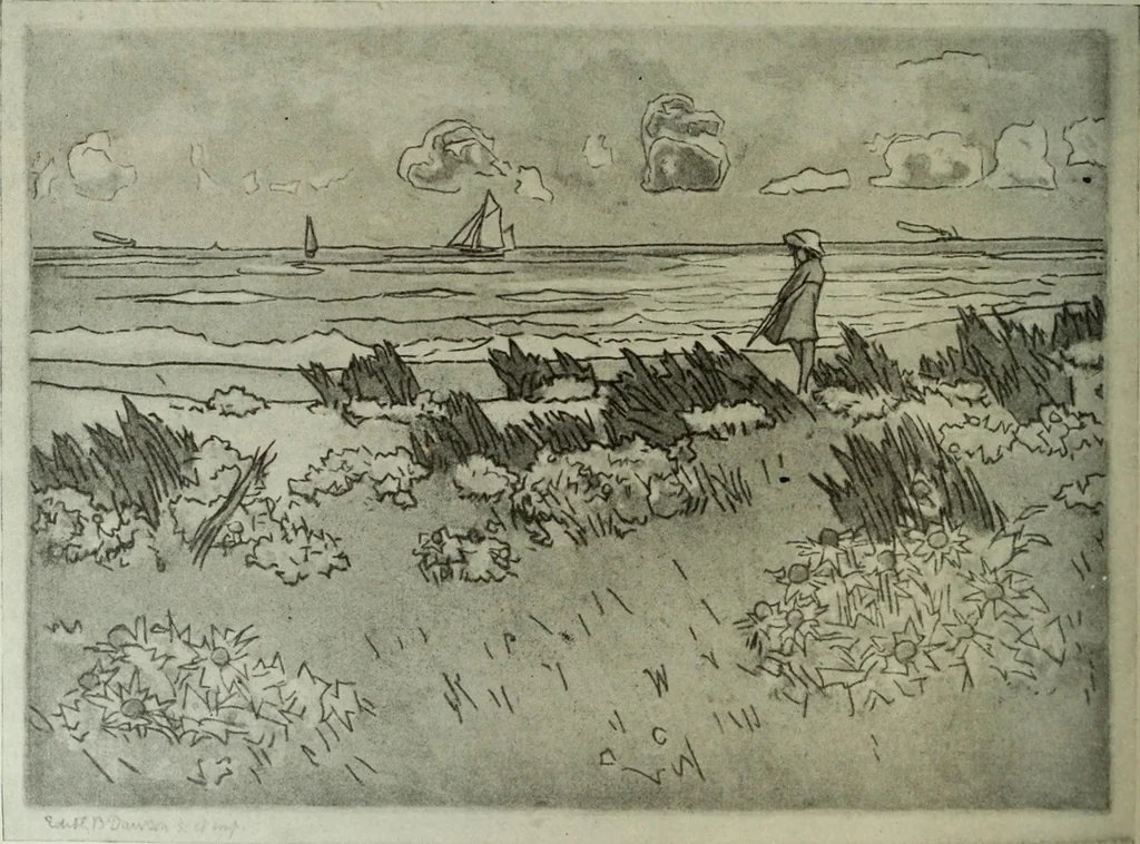 An illustration from Studio international, 1893, leaf 147