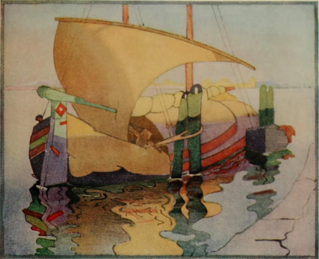 An illustration from Studio international, 1893, leaf 150