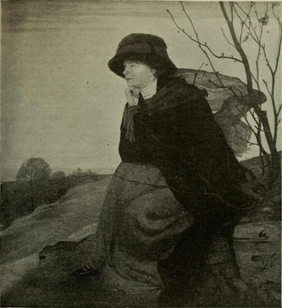 An illustration from Studio international, 1893, leaf 158