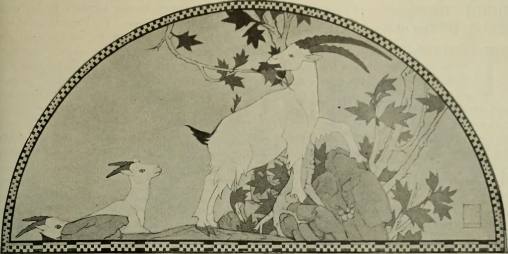 An illustration from Studio international, 1893, leaf 160