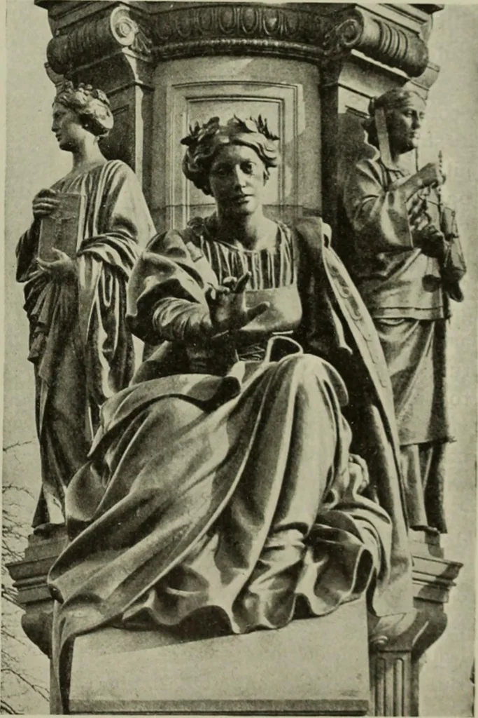 An illustration from Studio international, 1893, leaf 176