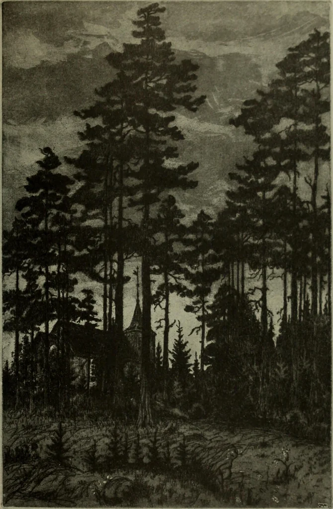An illustration from Studio international, 1893, leaf 182