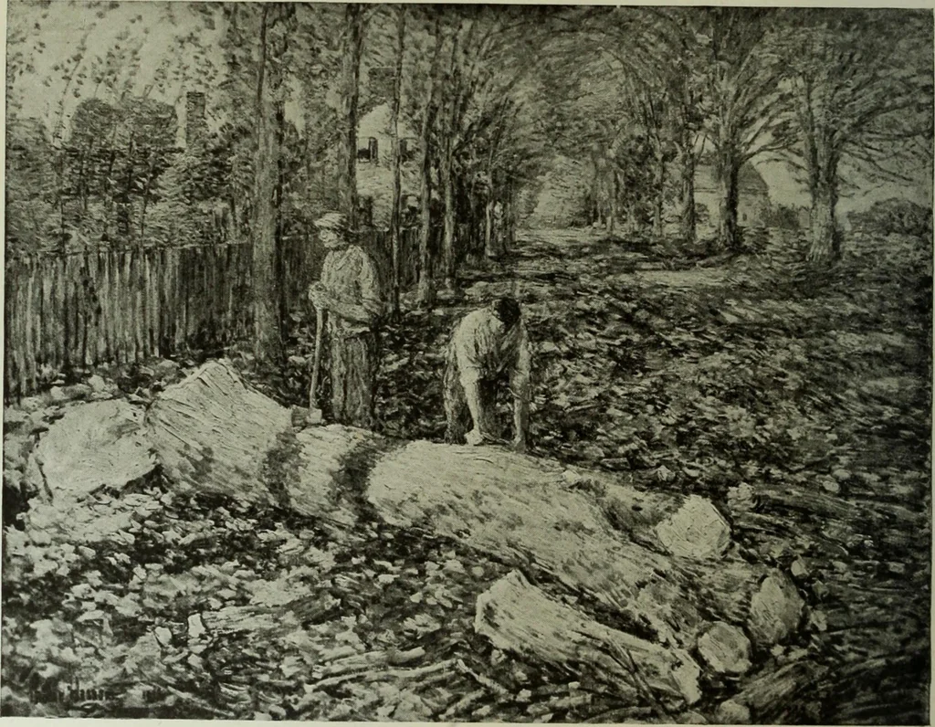 An illustration from Studio international, 1893, leaf 187