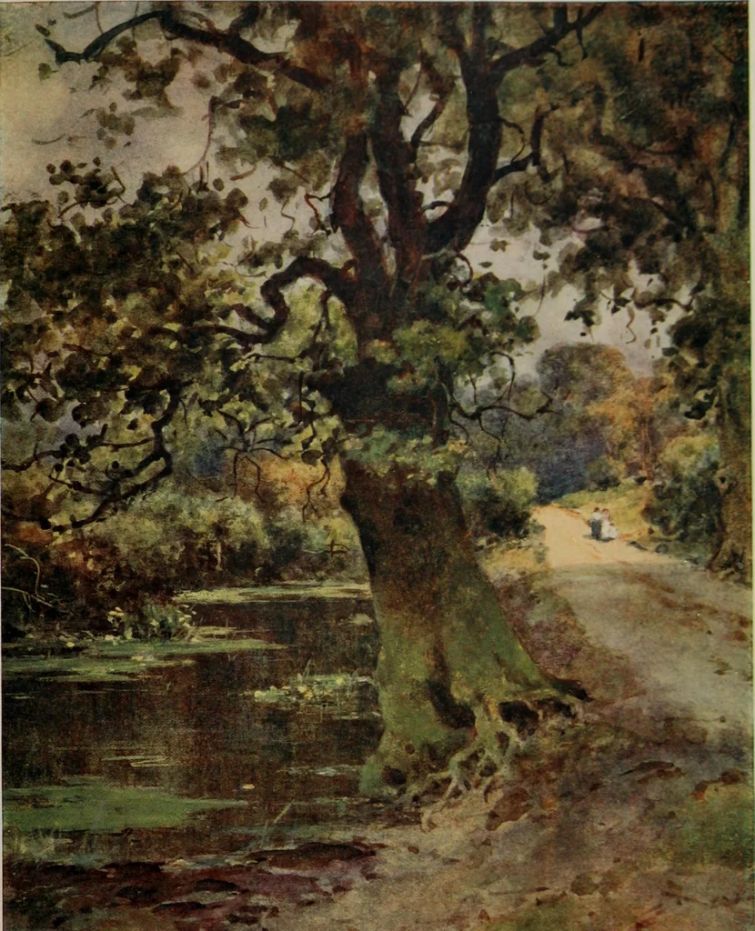 An illustration from Studio international, 1893, leaf 200
