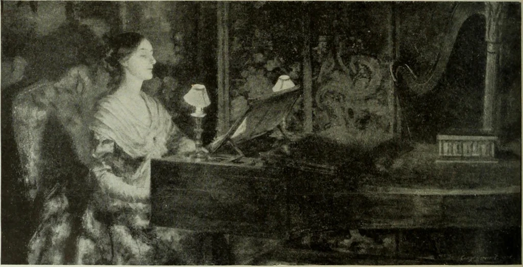 An illustration from Studio international, 1893, leaf 211