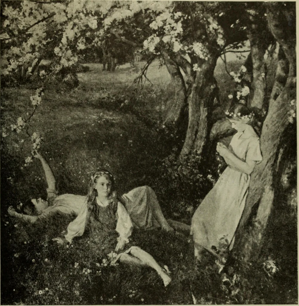An illustration from Studio international, 1893, leaf 212