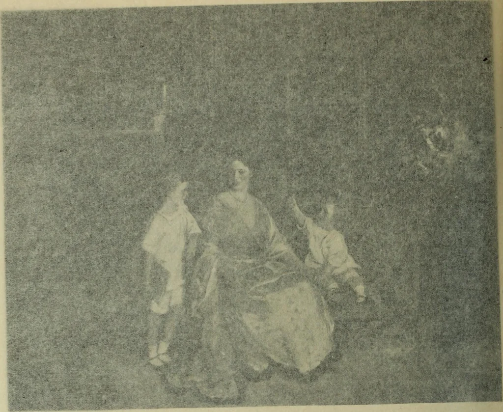 An illustration from Studio international, 1893, leaf 217