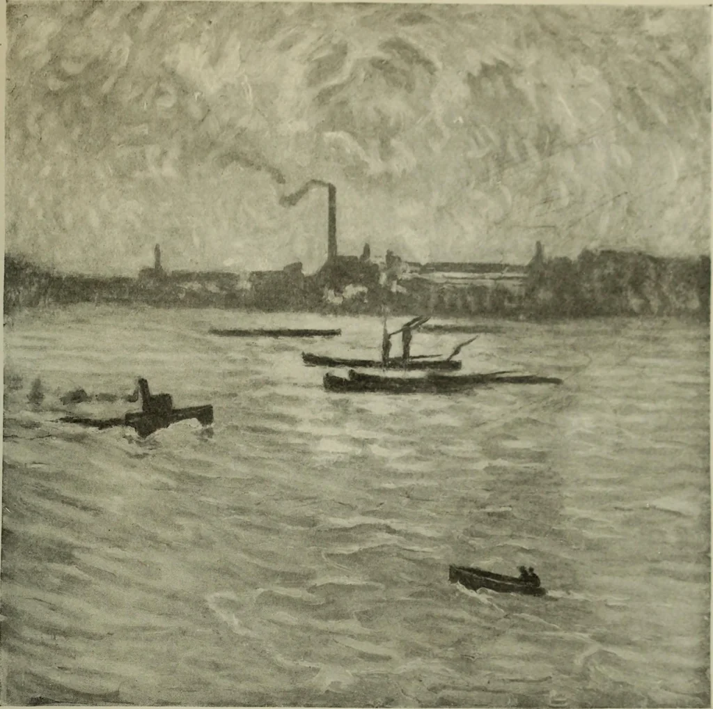 An illustration from Studio international, 1893, leaf 228