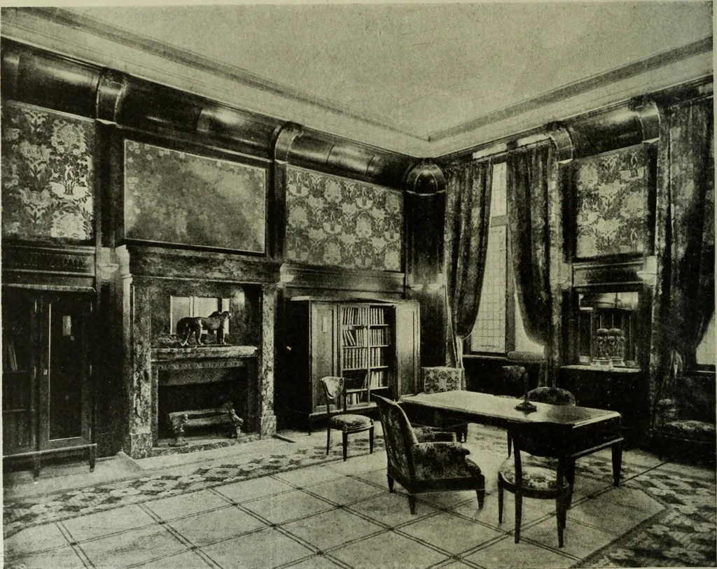 An illustration from Studio international, 1893, leaf 243