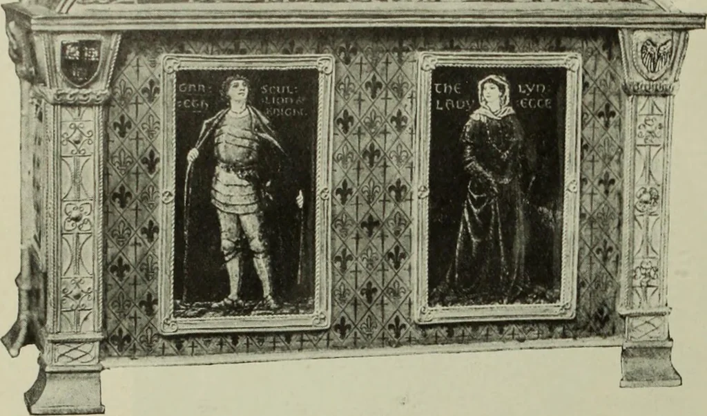 An illustration from Studio international, 1893, leaf 33