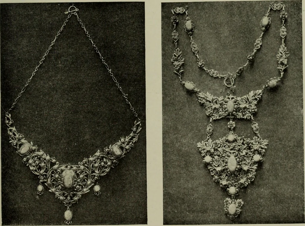 An illustration from Studio international, 1893, leaf 34
