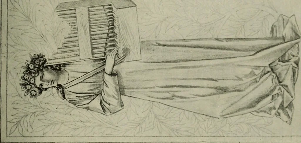 An illustration from Studio international, 1893, leaf 44