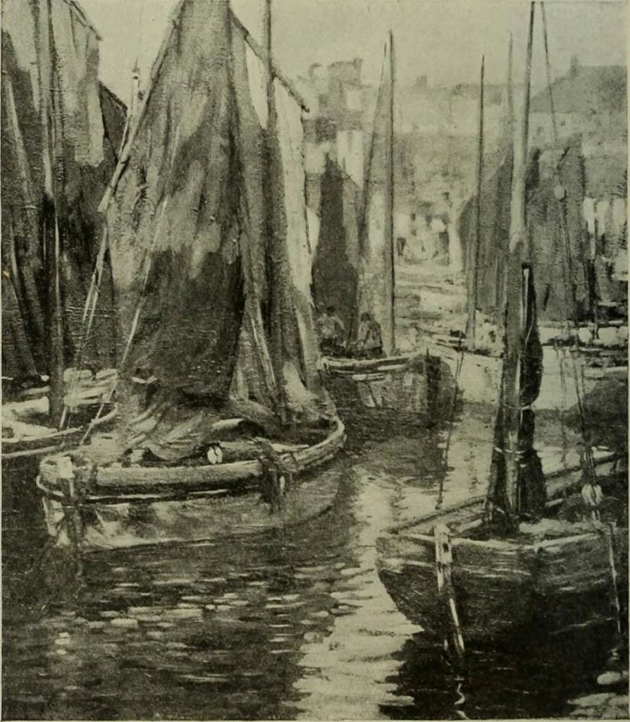 An illustration from Studio international, 1893, leaf 51