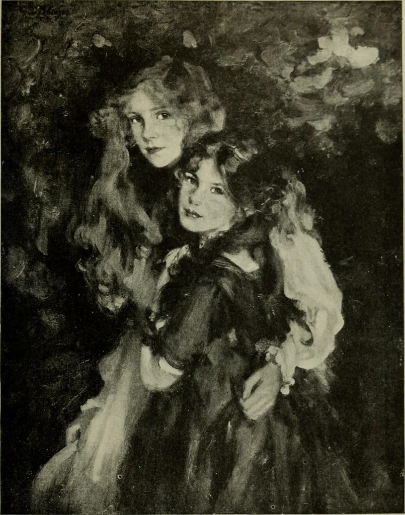 An illustration from Studio international, 1893, leaf 54