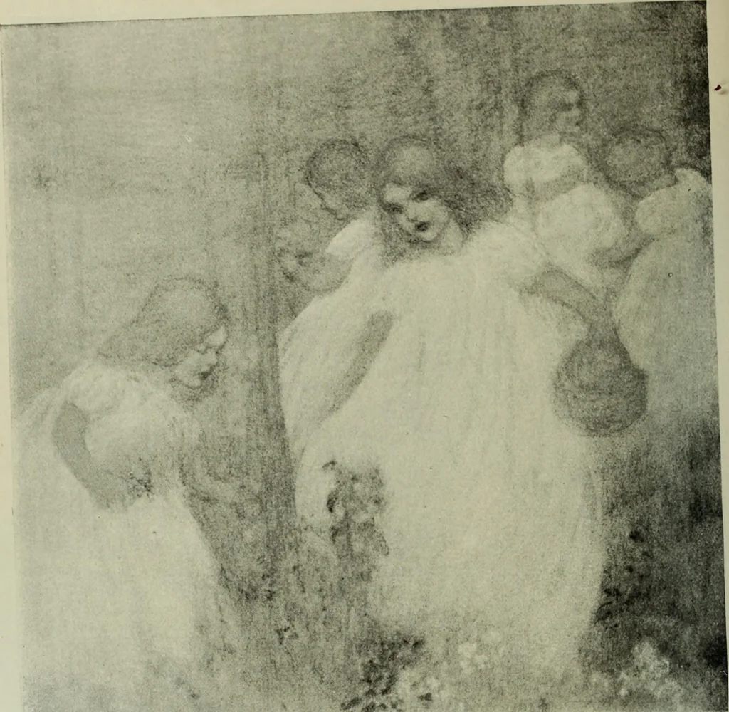 An illustration from Studio international, 1893, leaf 55