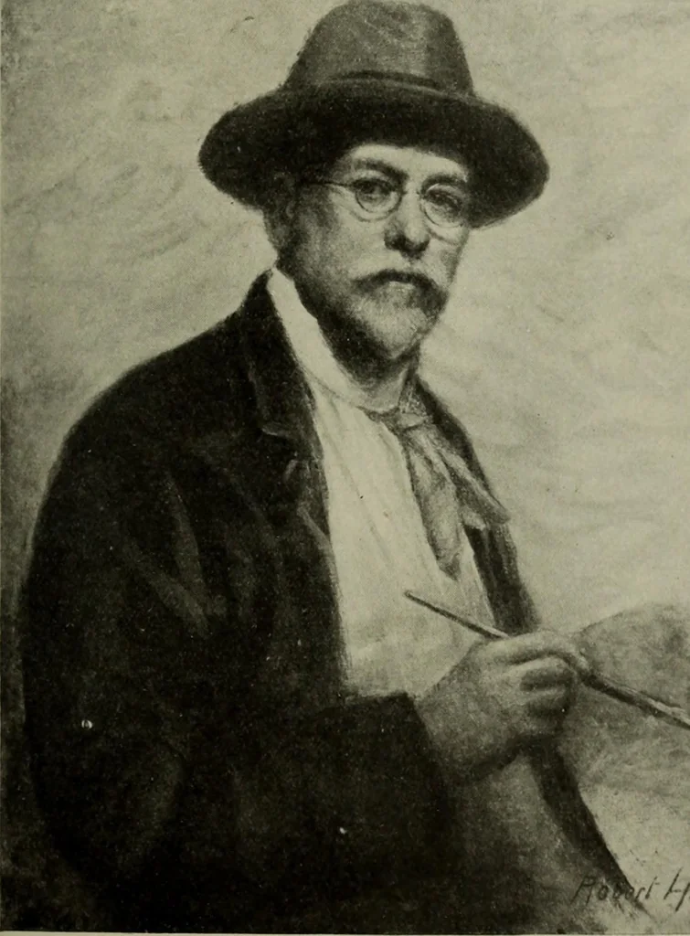 An illustration from Studio international, 1893, leaf 56