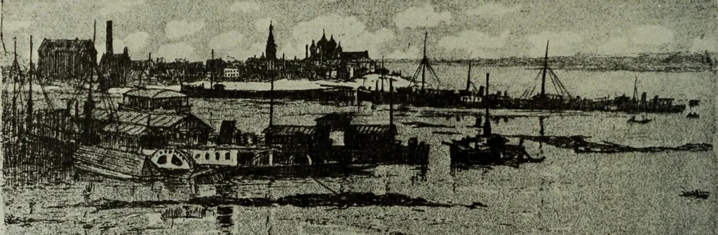 An illustration from Studio international, 1893, leaf 63