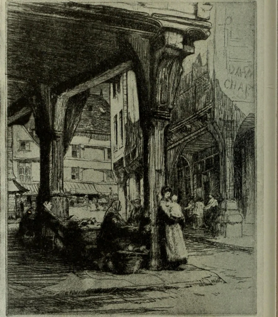 An illustration from Studio international, 1893, leaf 77