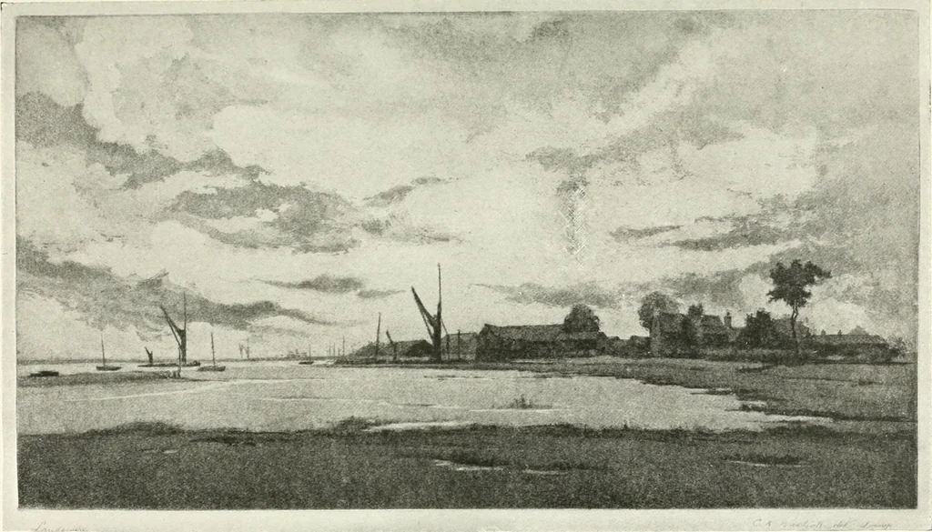An illustration from Studio international, 1893, leaf 106