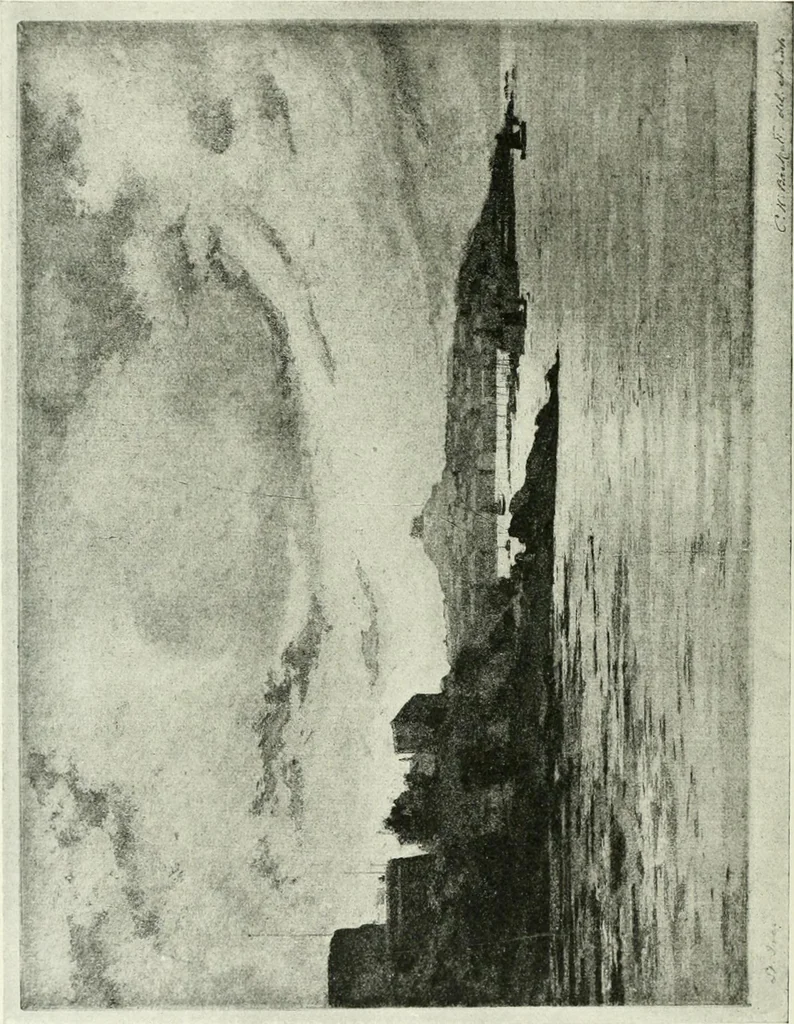 An illustration from Studio international, 1893, leaf 107