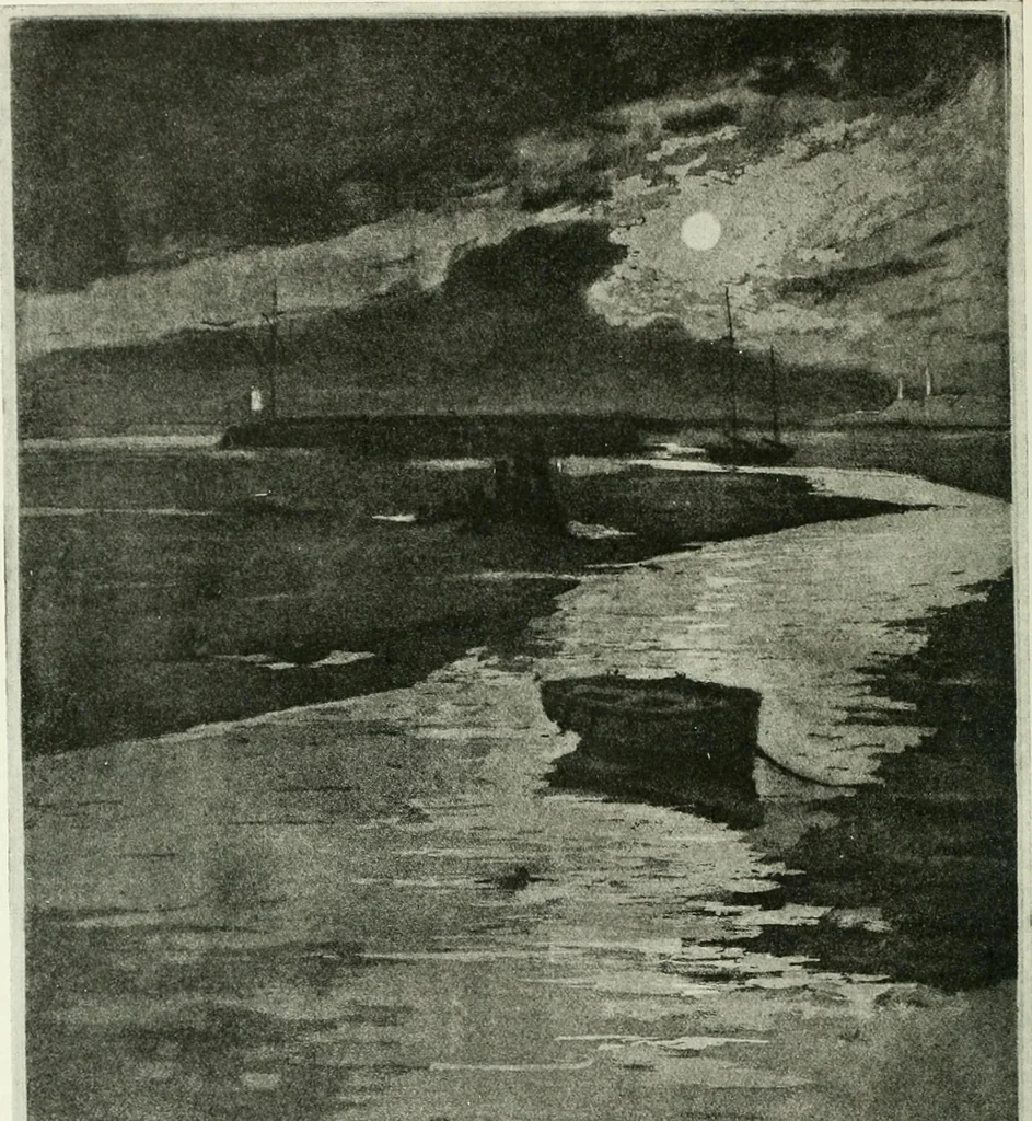 An illustration from Studio international, 1893, leaf 109