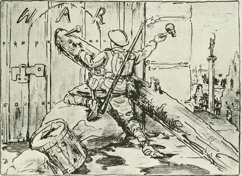 An illustration from Studio international, 1893, leaf 110