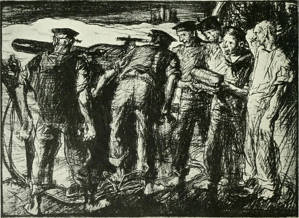 An illustration from Studio international, 1893, leaf 111