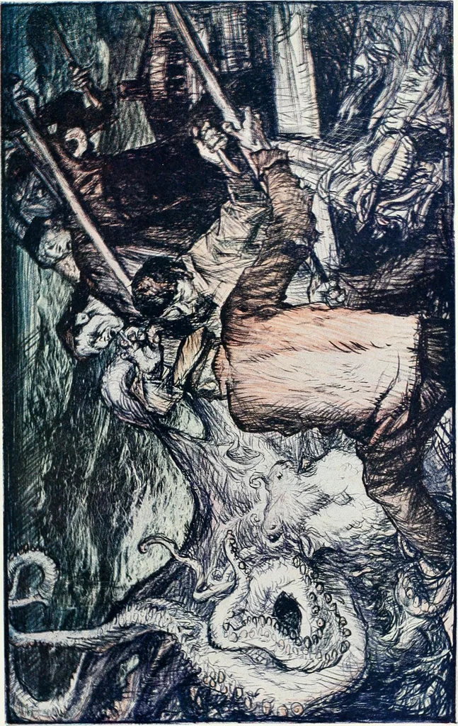 An illustration from Studio international, 1893, leaf 112