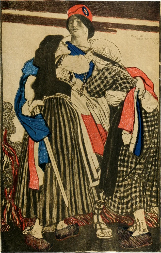An illustration from Studio international, 1893, leaf 116