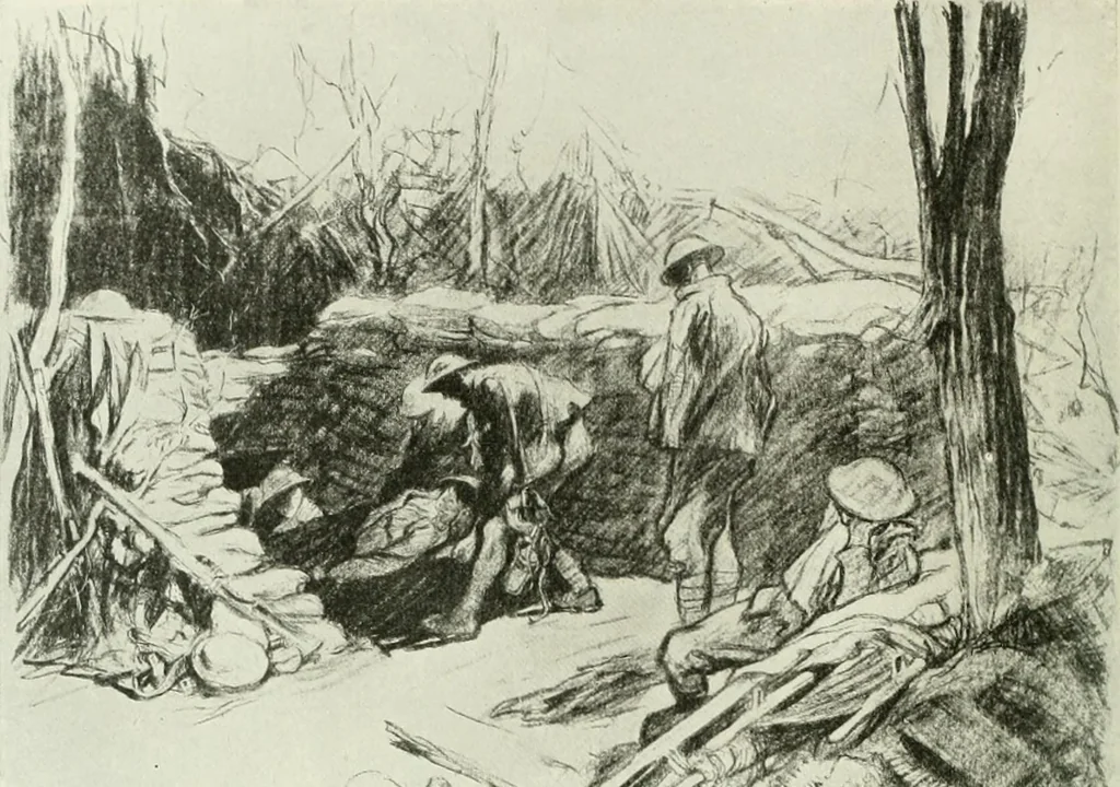 An illustration from Studio international, 1893, leaf 121