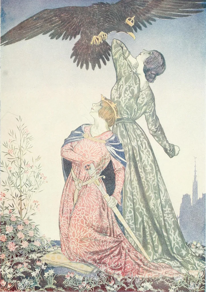 An illustration from Studio international, 1893, leaf 122