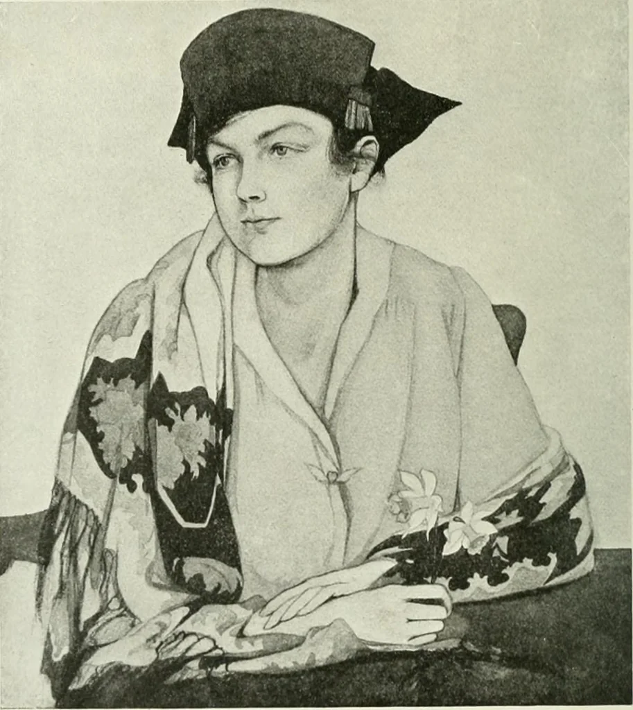 An illustration from Studio international, 1893, leaf 125