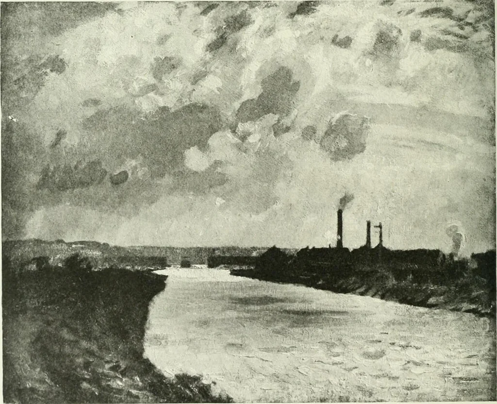 An illustration from Studio international, 1893, leaf 137