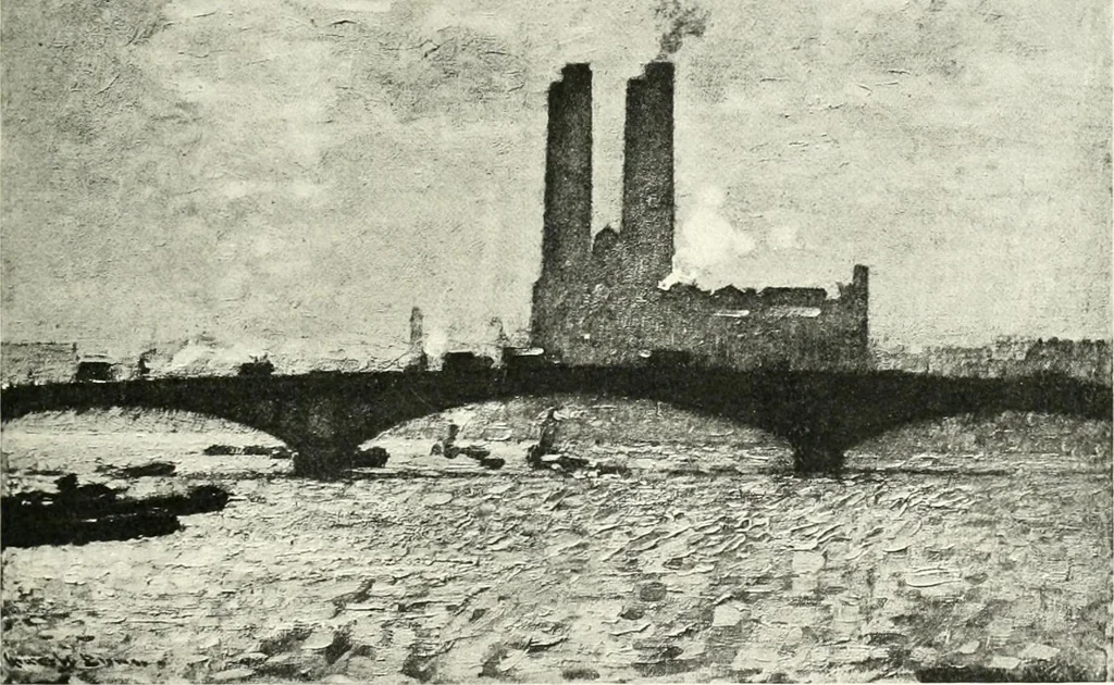 An illustration from Studio international, 1893, leaf 138