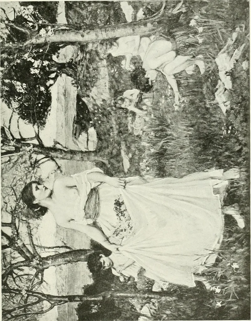 An illustration from Studio international, 1893, leaf 14