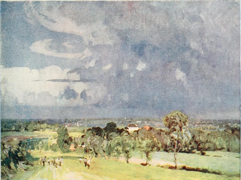 An illustration from Studio international, 1893, leaf 144