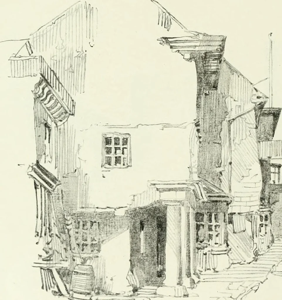 An illustration from Studio international, 1893, leaf 147