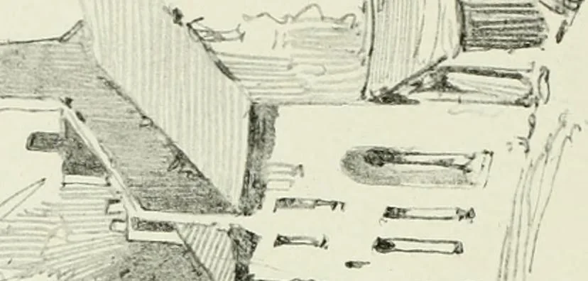 An illustration from Studio international, 1893, leaf 151