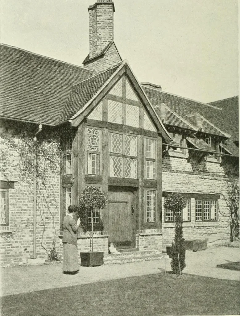 An illustration from Studio international, 1893, leaf 153