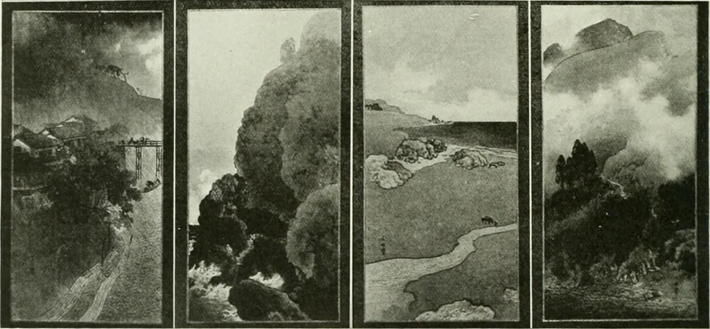 An illustration from Studio international, 1893, leaf 171