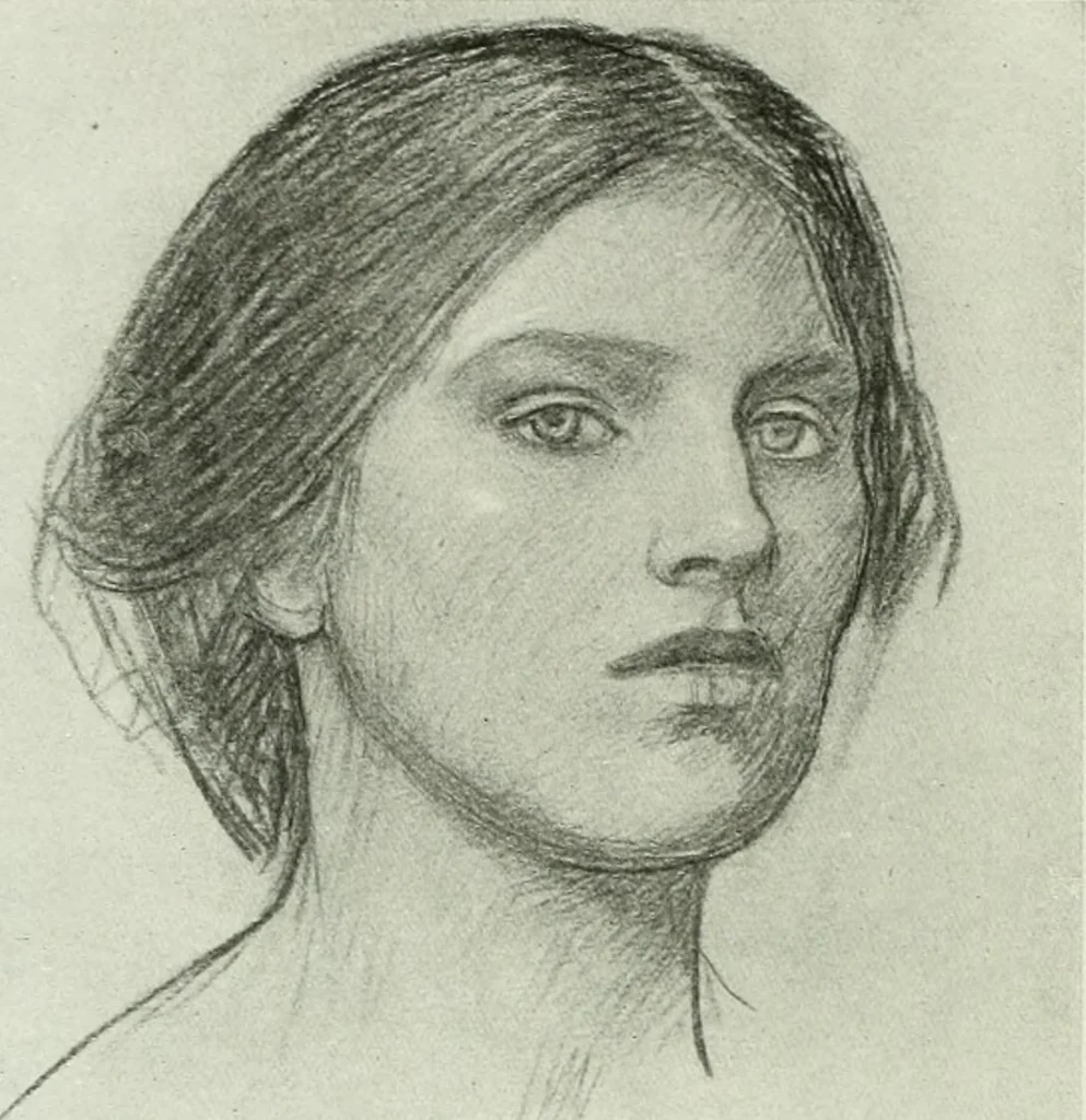 An illustration from Studio international, 1893, leaf 21
