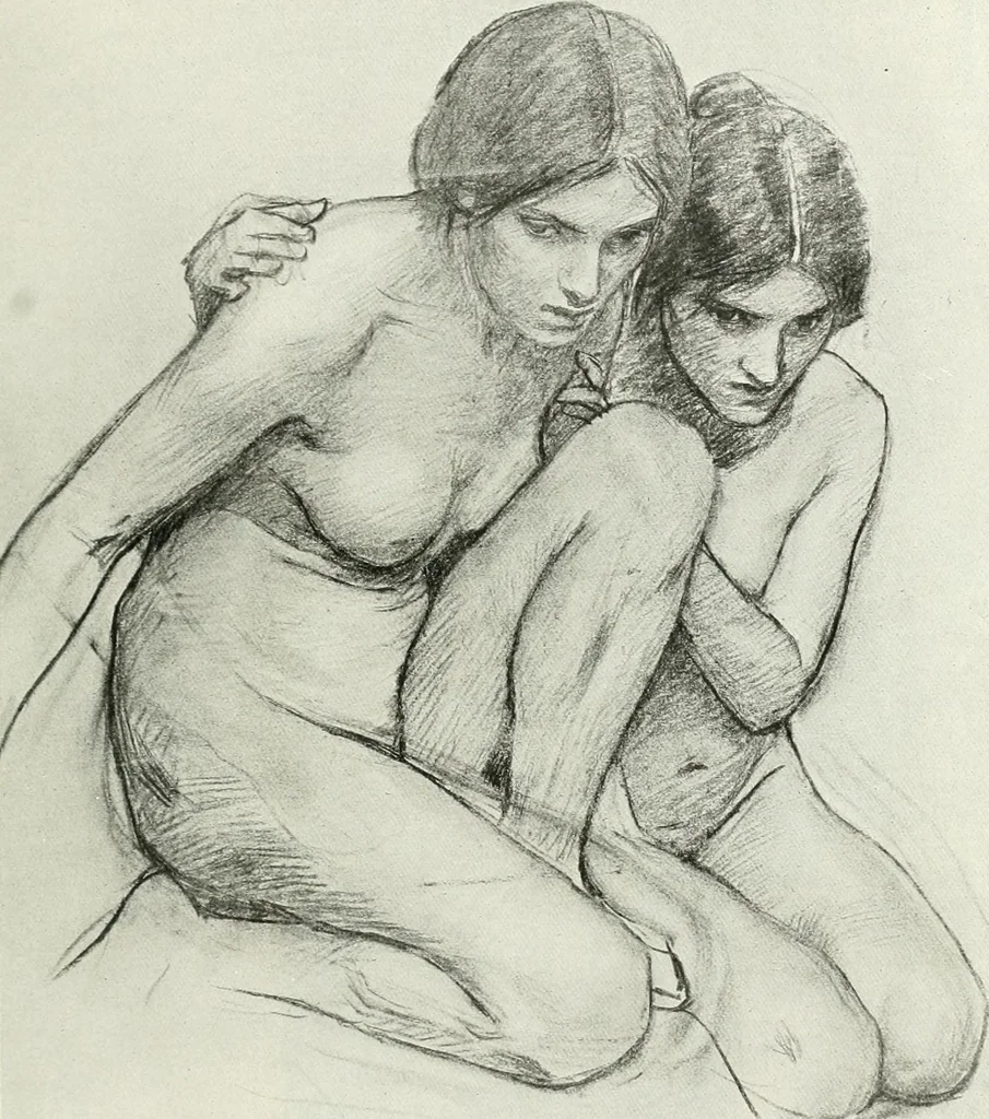 An illustration from Studio international, 1893, leaf 22